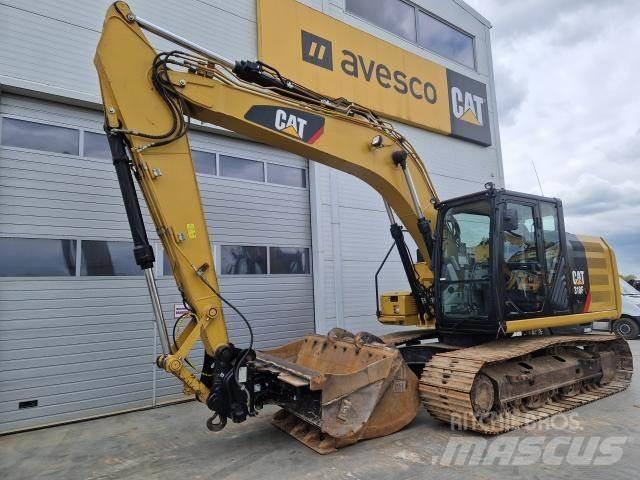 CAT 318FL Kāpurķēžu ekskavatori