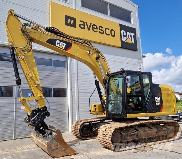 CAT 318FL Kāpurķēžu ekskavatori
