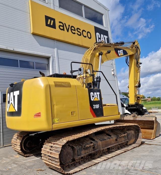 CAT 318FL Kāpurķēžu ekskavatori