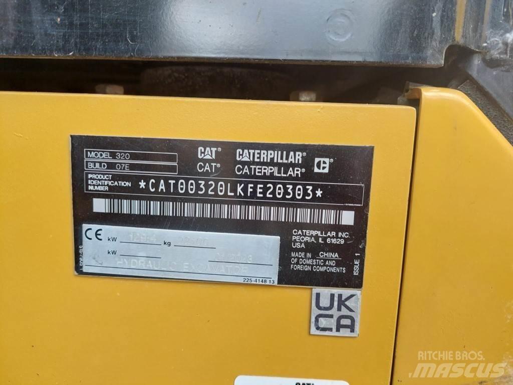 CAT 320 Kāpurķēžu ekskavatori