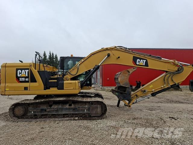 CAT 320GC Kāpurķēžu ekskavatori