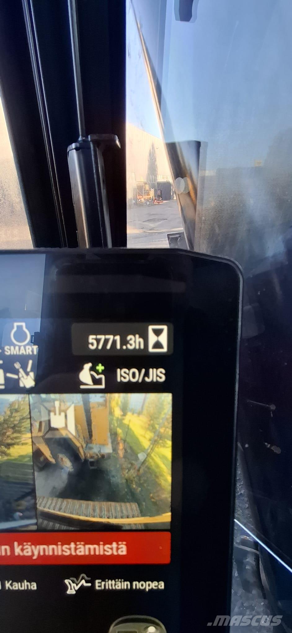 CAT 352 Kāpurķēžu ekskavatori