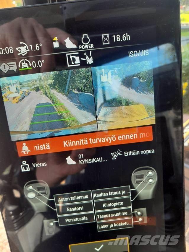 CAT 374 Kāpurķēžu ekskavatori