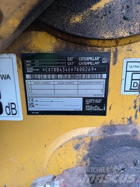 CAT 434-07 Ekskavatori-iekrāvēji