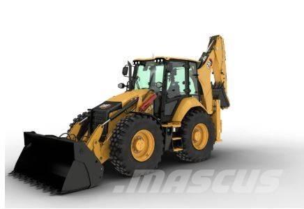 CAT 444-07 Ekskavatori-iekrāvēji