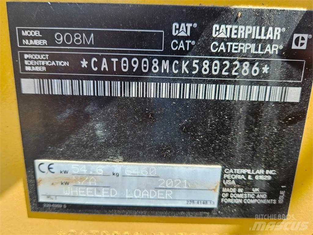 CAT 908M Iekrāvēji uz riteņiem