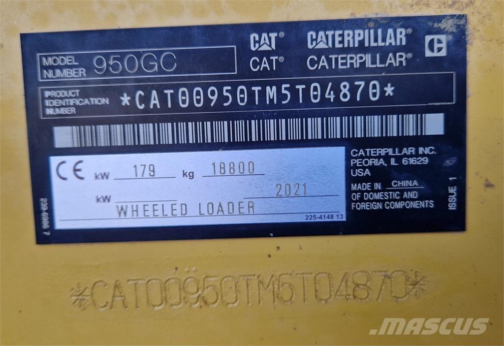 CAT 950GC Iekrāvēji uz riteņiem