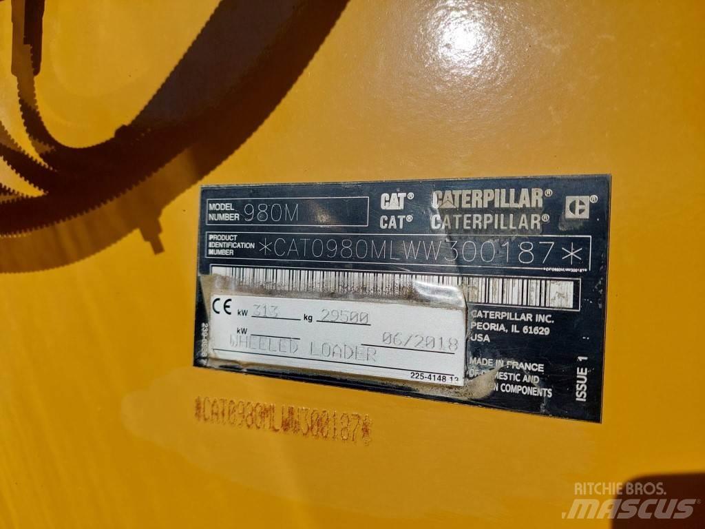 CAT 980M Iekrāvēji uz riteņiem