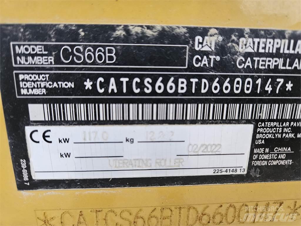 CAT CS66B Vienvalča grunts veltņi
