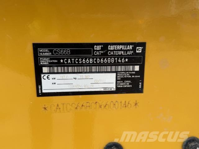 CAT CS66B Vienvalča grunts veltņi