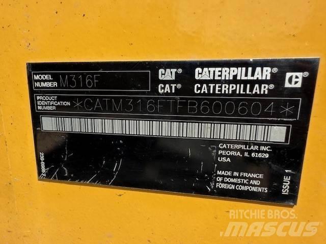 CAT M316F Būvniecība- Citi