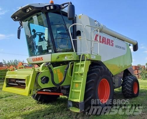 CLAAS Lexion 550 Ražas novākšanas kombaini