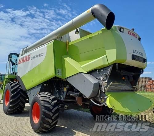 CLAAS Lexion 550 Ražas novākšanas kombaini