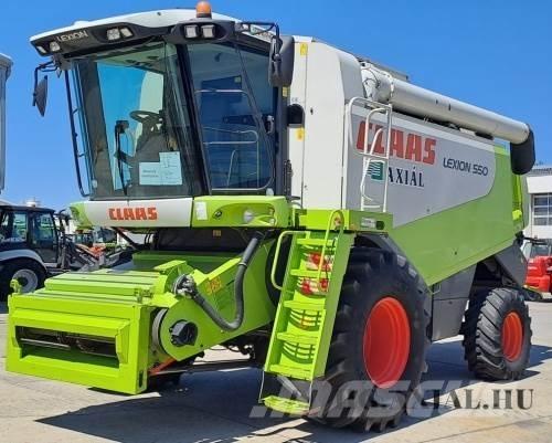 CLAAS Lexion 550 Ražas novākšanas kombaini
