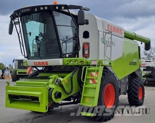 CLAAS Lexion 650 Ražas novākšanas kombaini