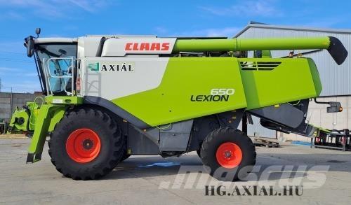 CLAAS Lexion 650 Ražas novākšanas kombaini
