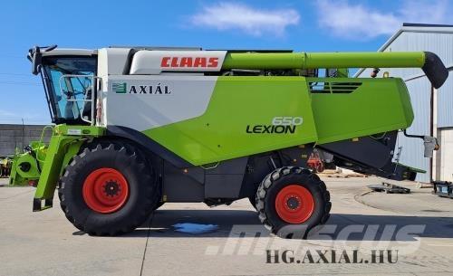 CLAAS Lexion 650 Ražas novākšanas kombaini
