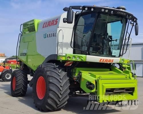 CLAAS Lexion 660 Ražas novākšanas kombaini