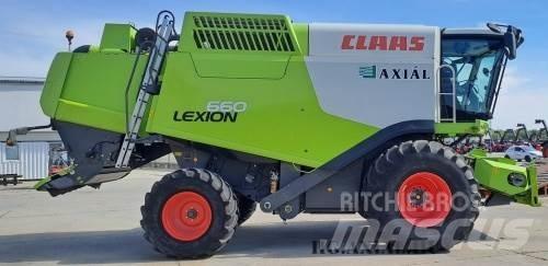CLAAS Lexion 660 Ražas novākšanas kombaini