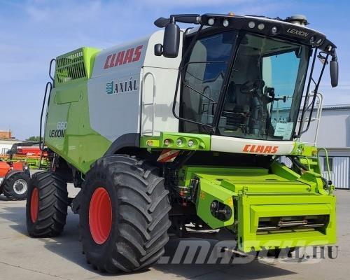 CLAAS Lexion 660 Ražas novākšanas kombaini
