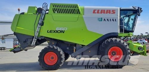 CLAAS Lexion 660 Ražas novākšanas kombaini