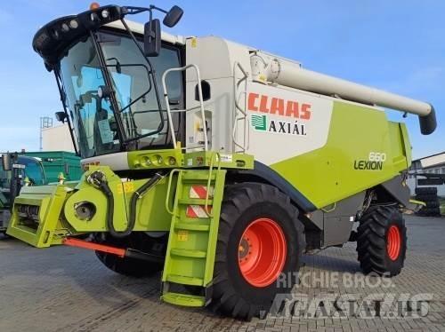 CLAAS Lexion 660 Ražas novākšanas kombaini