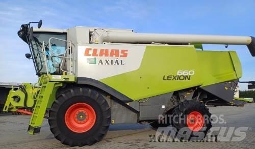 CLAAS Lexion 660 Ražas novākšanas kombaini
