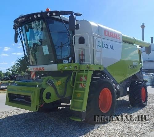 CLAAS Lexion 660 Ražas novākšanas kombaini