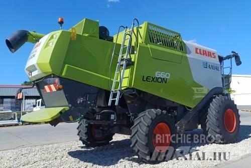CLAAS Lexion 660 Ražas novākšanas kombaini