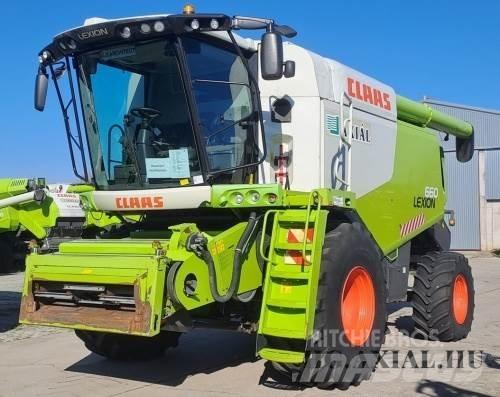 CLAAS Lexion 660 Ražas novākšanas kombaini