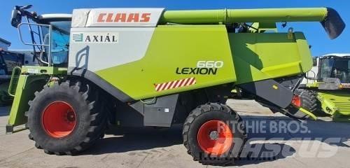 CLAAS Lexion 660 Ražas novākšanas kombaini