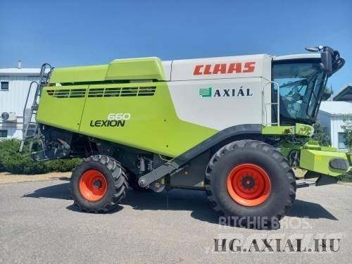 CLAAS Lexion 660 Ražas novākšanas kombaini