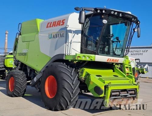 CLAAS Lexion 660 Ražas novākšanas kombaini
