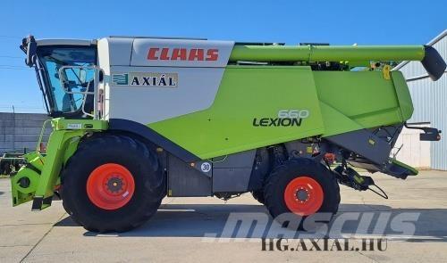 CLAAS Lexion 660 Ražas novākšanas kombaini