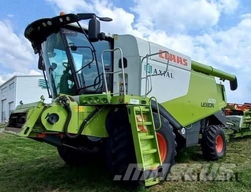 CLAAS Lexion 670 Ražas novākšanas kombaini