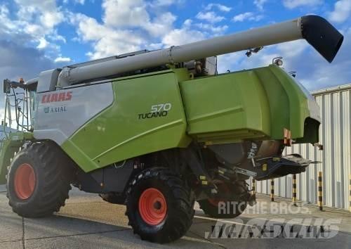 CLAAS TUCANO 570 Ražas novākšanas kombaini