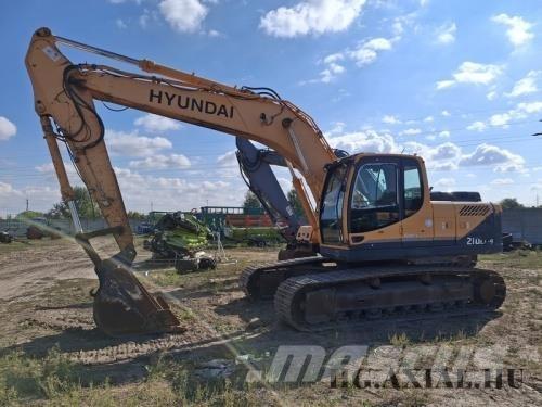 Hyundai R 210 LC-9 Kāpurķēžu ekskavatori