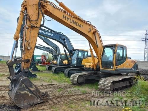 Hyundai R 210 LC-9 Kāpurķēžu ekskavatori