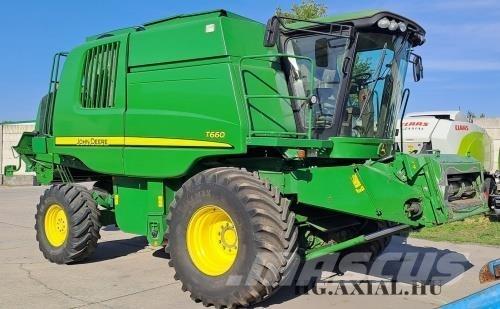 John Deere T660 Ražas novākšanas kombaini
