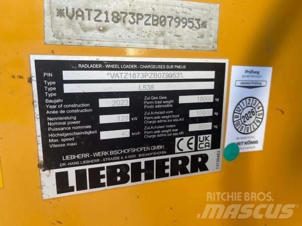 Liebherr L 538 V Iekrāvēji uz riteņiem