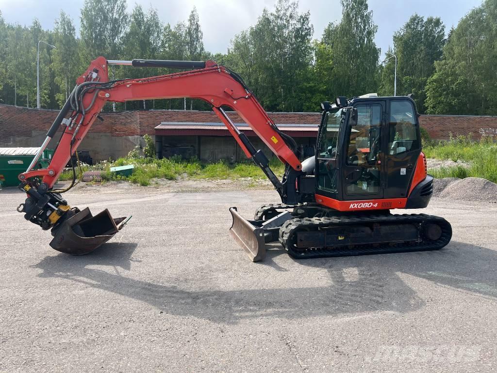 Kubota KX 080-4 Vidēja lieluma ekskavatori 7 t - 12 t