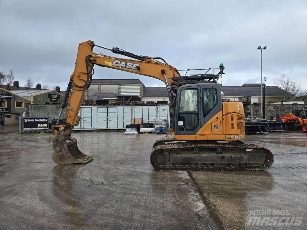 CASE CX145C Kāpurķēžu ekskavatori