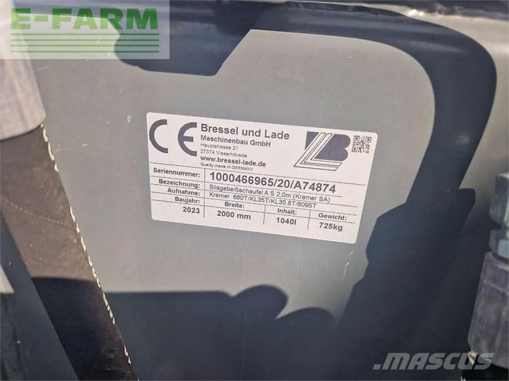 Kramer kl30.8t Lauksaimniecības pacēlāji