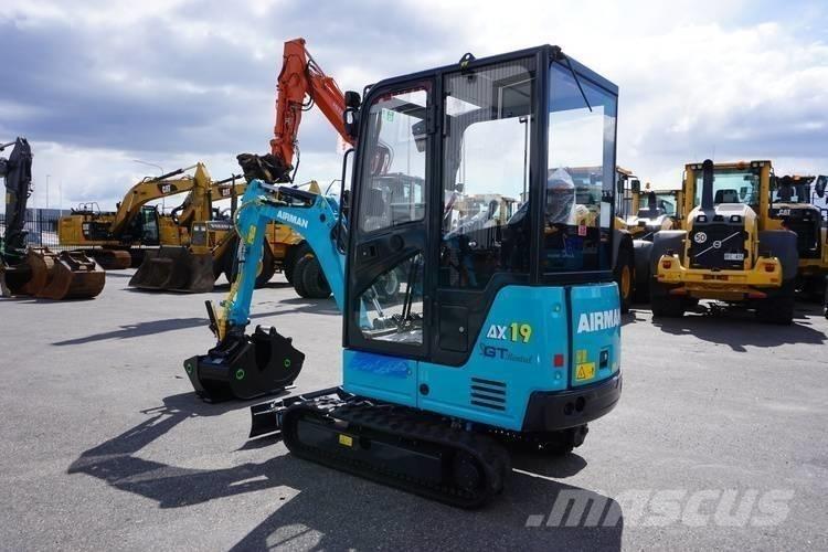 Airman AX19-7 Mini ekskavatori < 7 t