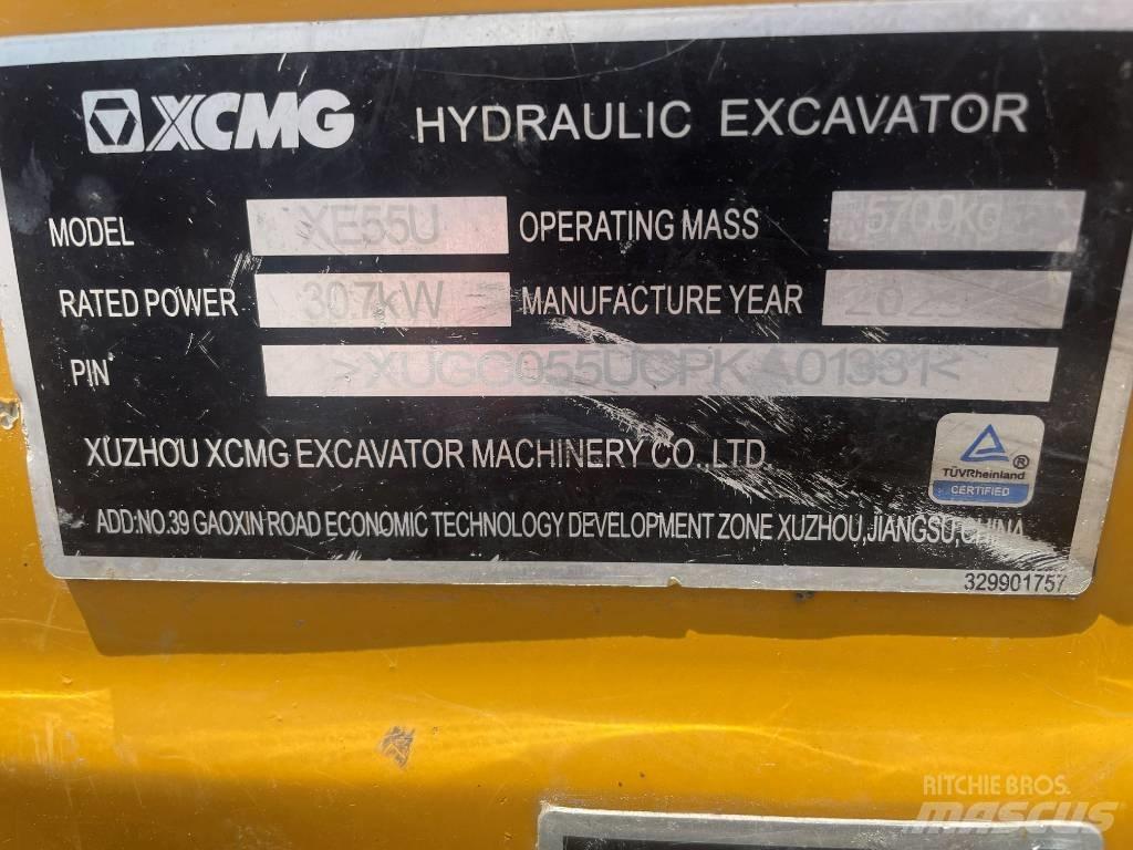 XCMG XE 55 U Mini ekskavatori < 7 t