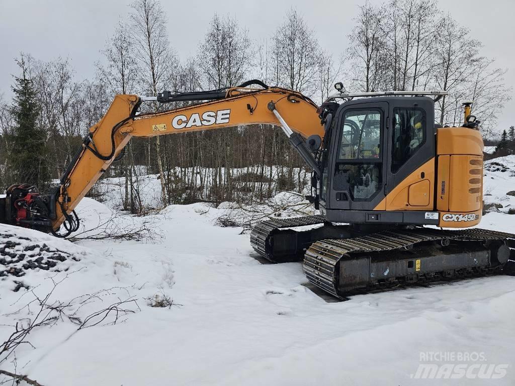 CASE CX 145 D SR Kāpurķēžu ekskavatori