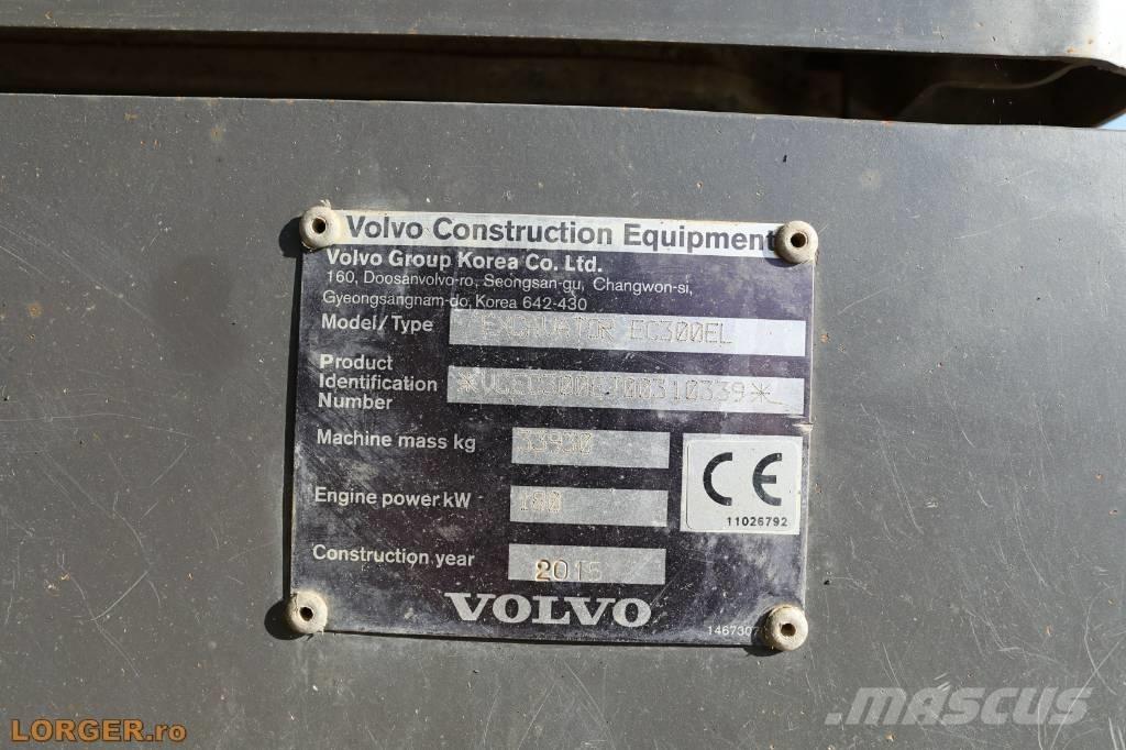 Volvo EC 300 EL Kāpurķēžu ekskavatori
