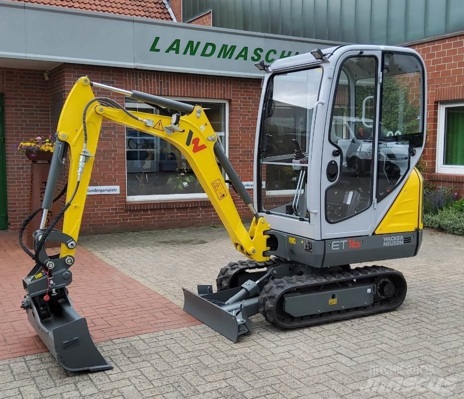 Wacker ET 16 Mini ekskavatori < 7 t