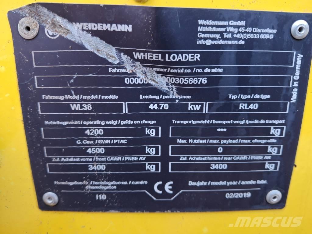 Wacker Neuson WL 38 Iekrāvēji uz riteņiem