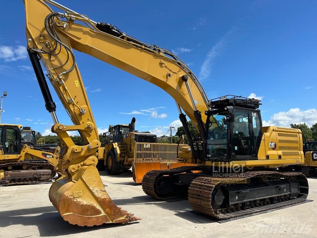 CAT 340 Kāpurķēžu ekskavatori